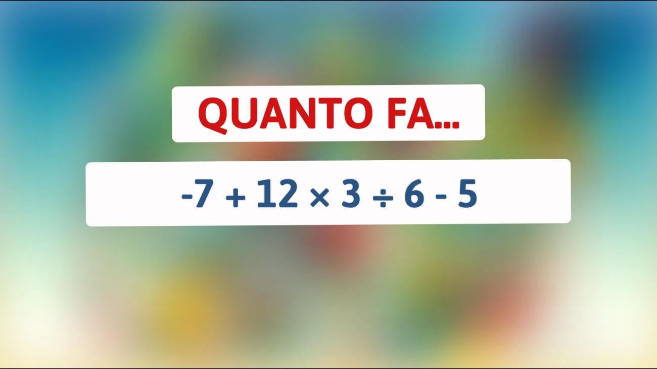 Solo i veri geni riescono a risolvere questo complesso enigma matematico: scoprilo qui!"